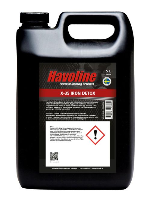 Huvudbild Havoline X-35 Iron Detox 5 L