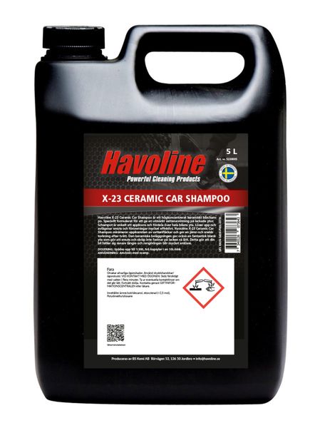 Havoline X-23 Ceramic Car Shampoo 5 L